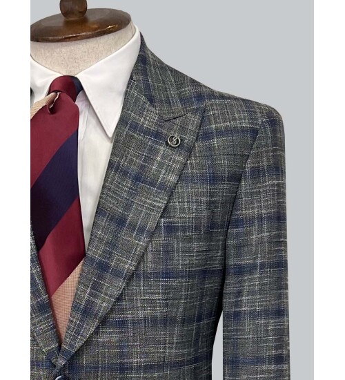 SUIT SARTORIA YÜN EKOSE TAKIM ELBİSE 2375