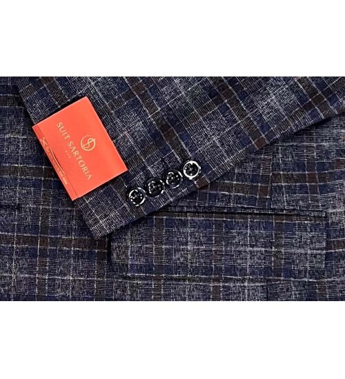 SUIT SARTORIA YÜN EKOSE TAKIM ELBİSE 2375