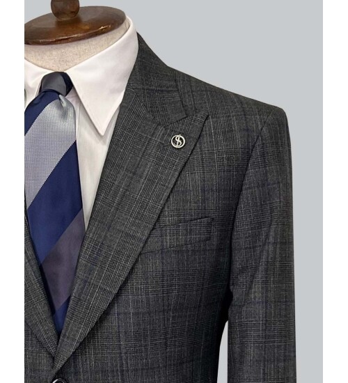 SUIT SARTORIA YÜN EKOSE TAKIM ELBİSE 2375