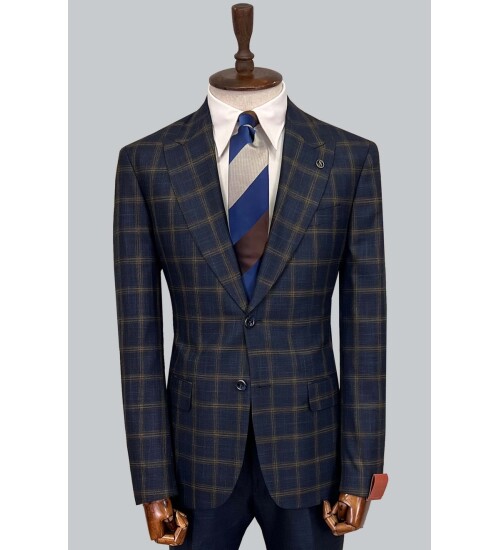 SUIT SARTORIA WOOL NAVY BLUE SUIT 2375