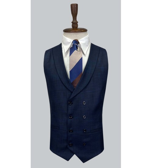 SUIT SARTORIA WOOL NAVY BLUE SUIT 2375
