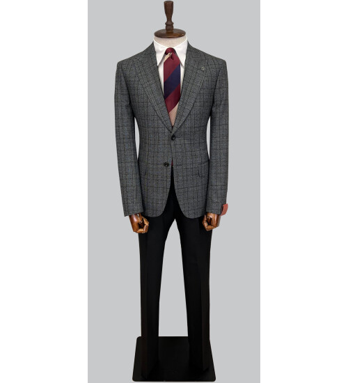SUIT SARTORIA YÜN EKOSE TAKIM ELBİSE 2375
