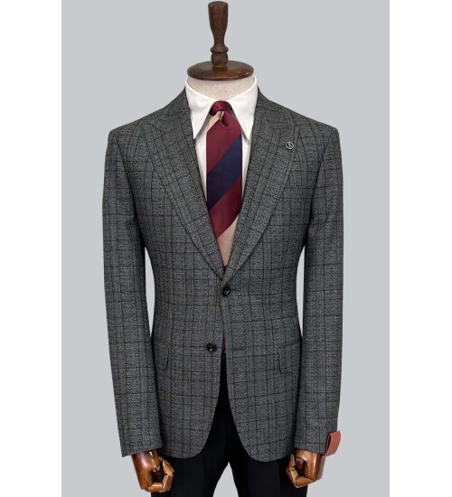 SUIT SARTORIA YÜN EKOSE TAKIM ELBİSE 2375