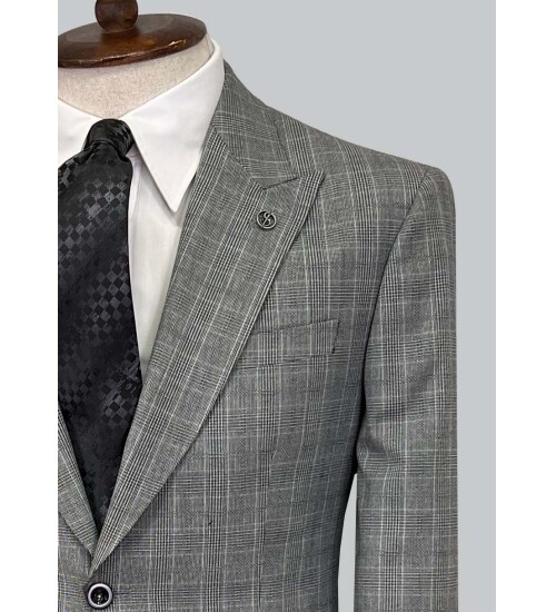 SUIT SARTORIA YÜN EKOSE TAKIM ELBİSE 2375