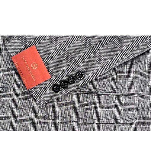 SUIT SARTORIA YÜN EKOSE TAKIM ELBİSE 2375