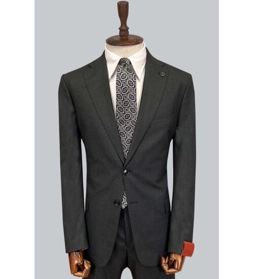SUIT SARTORIA ANTRASİT YÜNLÜ TAKIM ELBİSE 2454
