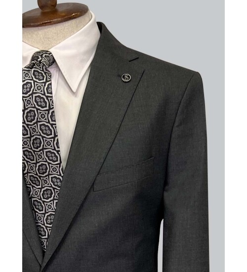 SUIT SARTORIA ANTRASİT YÜNLÜ TAKIM ELBİSE 2454