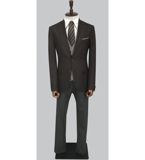 SUIT SARTORIA KAHVERENGİ TAKIM ELBİSE 2449