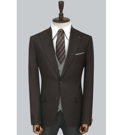 SUIT SARTORIA KAHVERENGİ TAKIM ELBİSE 2449