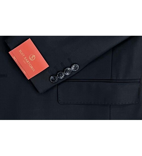 SUIT SARTORIA SİYAH YÜNLÜ TAKIM ELBİSE 2454
