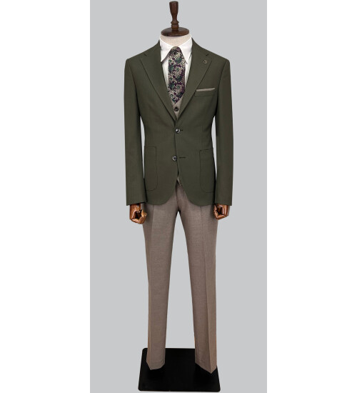 SUIT SARTORIA YEŞİL TAKIM ELBİSE 2442