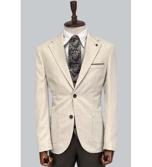 SUIT SARTORIA BEJ TAKIM ELBİSE 2442