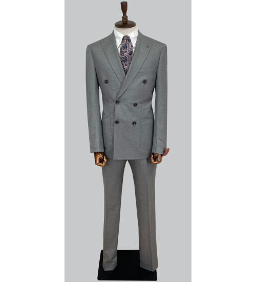 SUIT SARTORIA YÜN GRİ TAKIM ELBİSE 2447