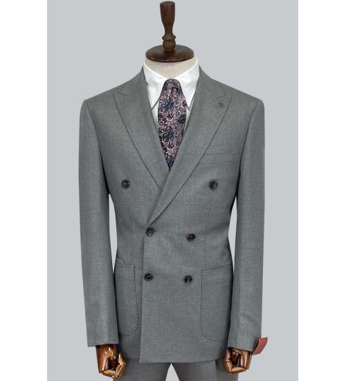 SUIT SARTORIA YÜN GRİ TAKIM ELBİSE 2447