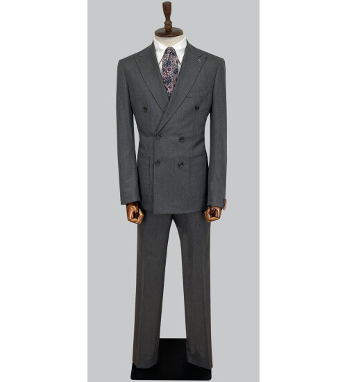 SUIT SARTORIA YÜN KOYU GRİ TAKIM ELBİSE 2447