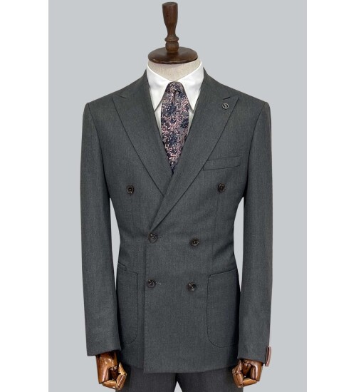 SUIT SARTORIA YÜN KOYU GRİ TAKIM ELBİSE 2447