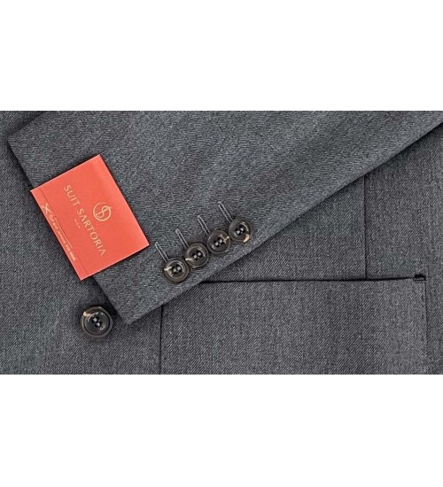 SUIT SARTORIA YÜN KOYU GRİ TAKIM ELBİSE 2447