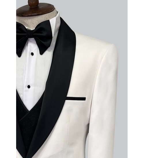 SUIT SARTORIA BEYAZ DAMATLIK 5573