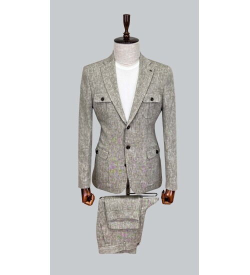 SUIT SARTORIA GREEN SPORTS SUIT 2418