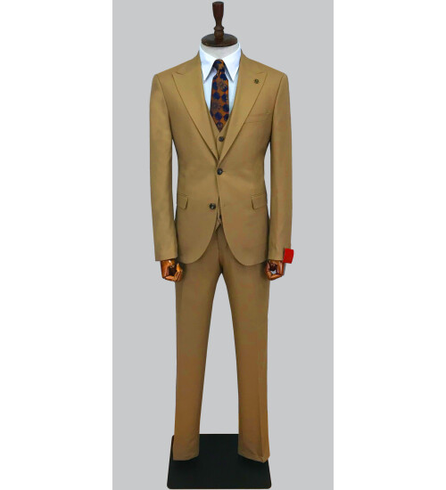 SUIT SARTORIA BEJ TAKIM ELBİSE 2434