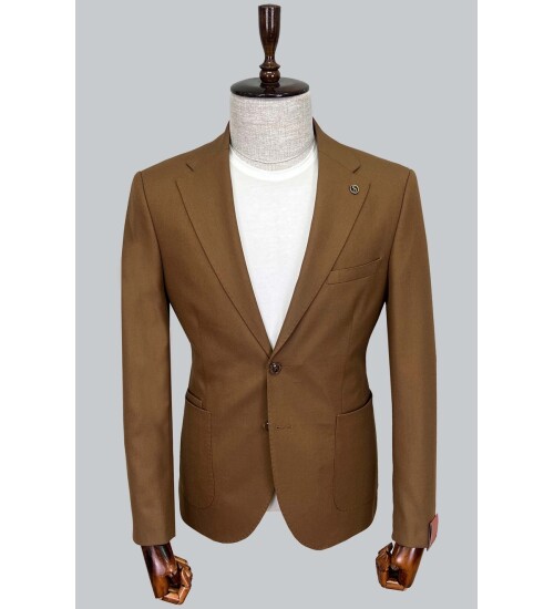 SUIT SARTORIA BROWN JACKET 4366