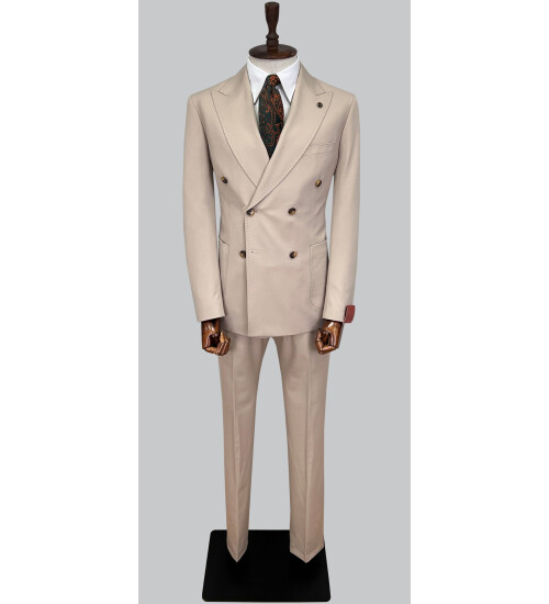 SUIT SARTORIA BEJ TAKIM ELBİSE 2389