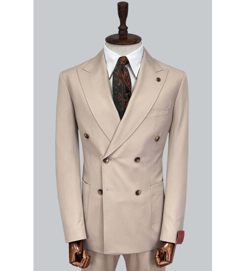 SUIT SARTORIA BEJ TAKIM ELBİSE 2389