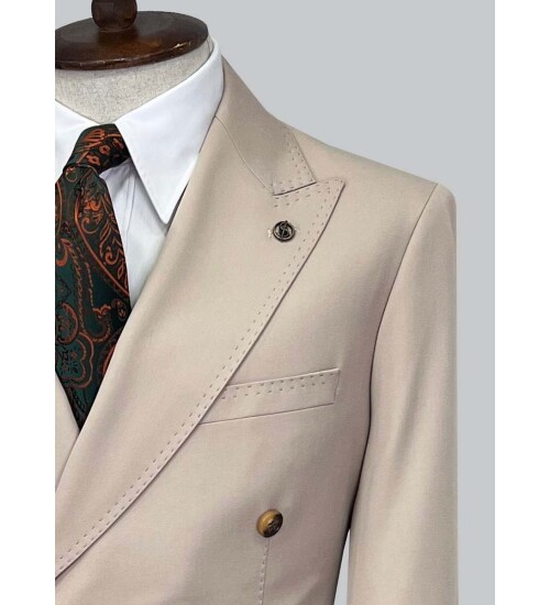 SUIT SARTORIA BEJ TAKIM ELBİSE 2389