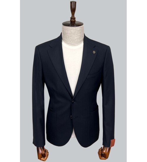 SUIT SARTORIA NAVY BLUE JACKET 4366