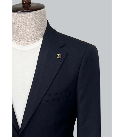 SUIT SARTORIA NAVY BLUE JACKET 4366