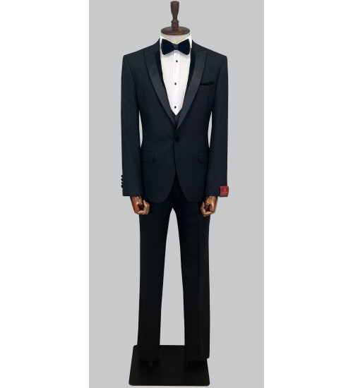 SUIT SARTORIA BLACK TUXEDO 5065