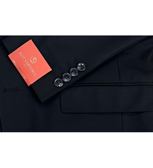 SUIT SARTORIA BLACK SUIT 2427