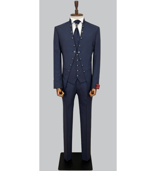 SUIT SARTORIA LACİVERT DAMATLIK 5560