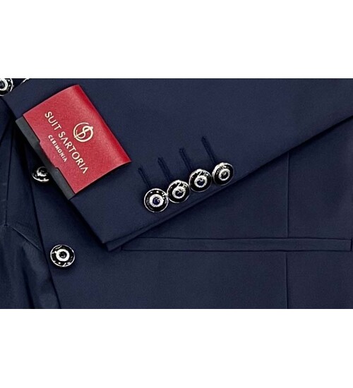 SUIT SARTORIA LACİVERT DAMATLIK 5560