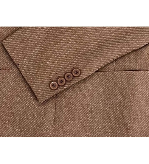 SUIT SARTORIA LIGHT BROWN JACKET 4361