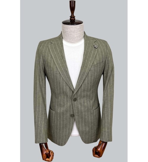 SUIT SARTORIA GREEN JACKET 4361