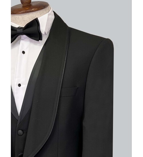 SUIT SARTORIA BLACK TUXEDO 5559