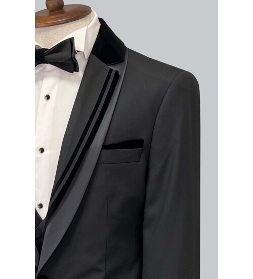 SUIT SARTORIA SİYAH DAMATLIK 5277