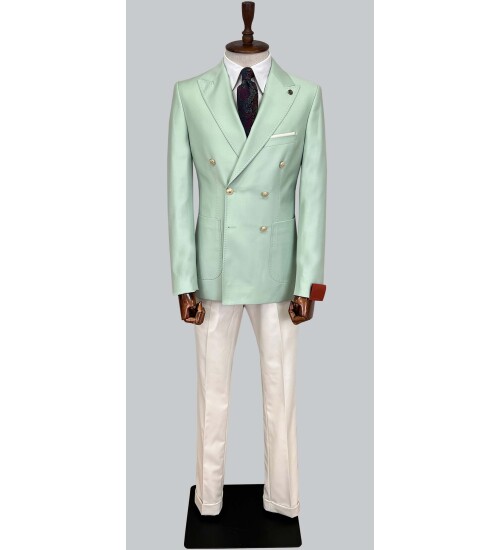 SUIT SARTORIA LIGHT GREEN SUIT 2404