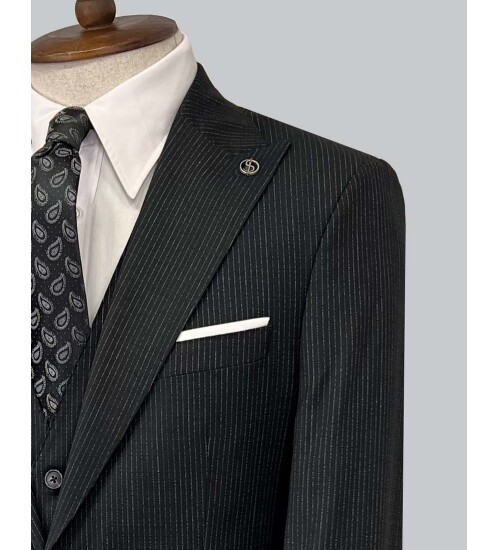 SUIT SARTORIA BLACK SUIT 2397