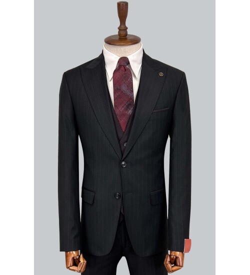 SUIT SARTORIA BLACK SUIT 2398