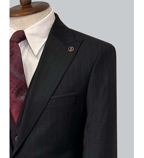 SUIT SARTORIA BLACK SUIT 2398