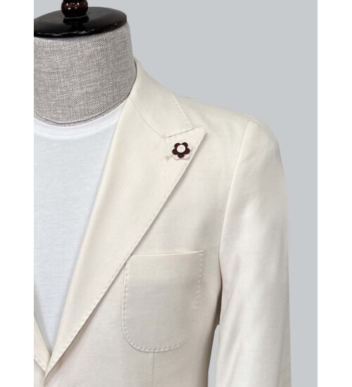 SUIT SARTORIA BEYAZ KETEN CEKET 4344