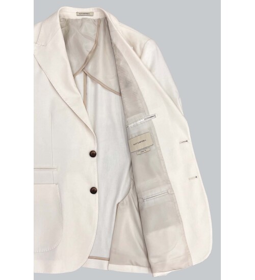 SUIT SARTORIA BEYAZ KETEN CEKET 4344