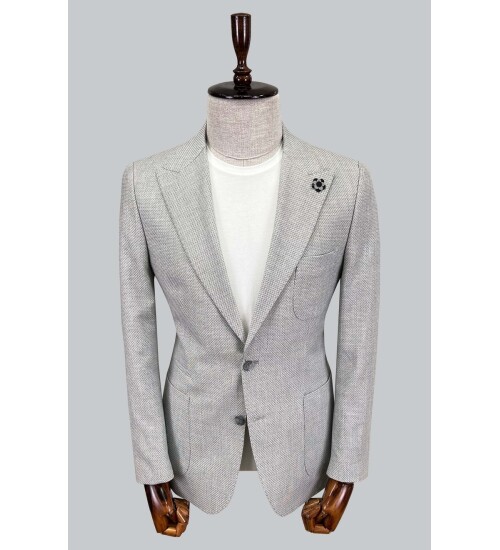 SUIT SARTORIA WHITE LINEN JACKET 4344