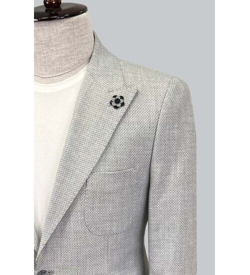 SUIT SARTORIA WHITE LINEN JACKET 4344