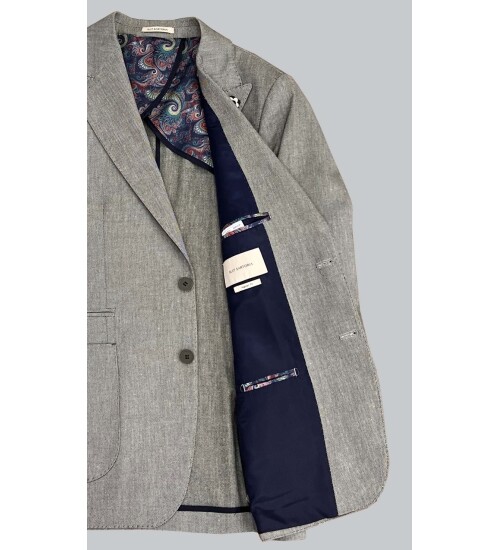 SUIT SARTORIA YEŞİL KETEN CEKET 4344