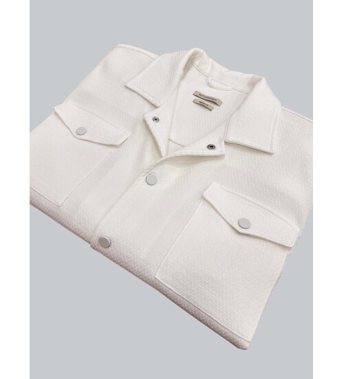 SUIT SARTORIA BEYAZ OVERSHIRT 4349