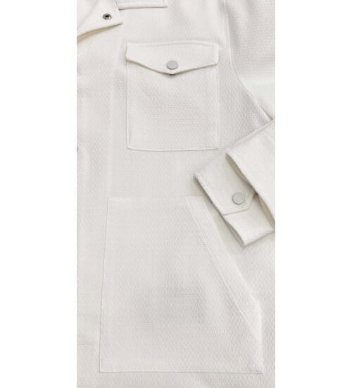 SUIT SARTORIA BEYAZ OVERSHIRT 4349