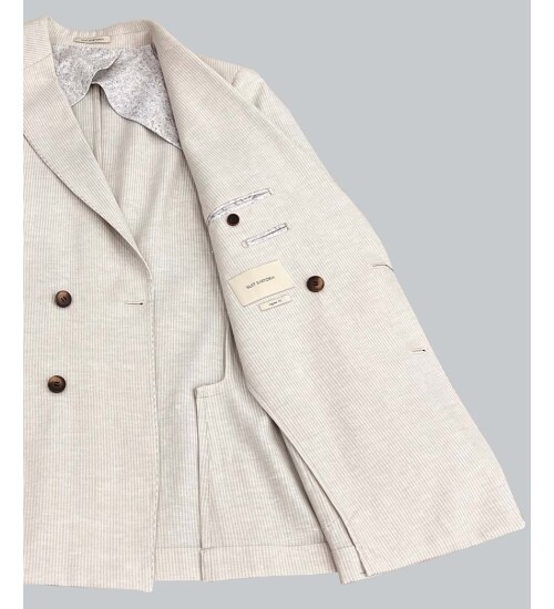 SUIT SARTORIA BEJ KETEN CEKET 4343